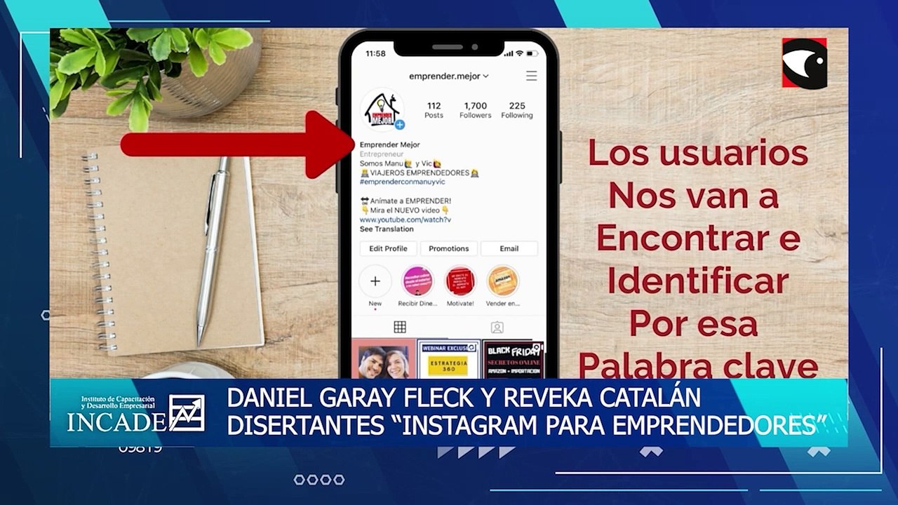 INCADE presenta nuevas herramientas para emprendedores y continúa consolidando su Expo Emprendedor Internacional