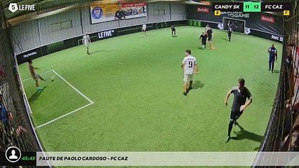 Faute de Paolo Cardoso - FC CAZ