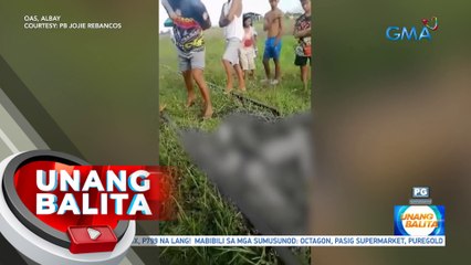 Lalaki, patay matapos masagasaan umano ng tren | UB