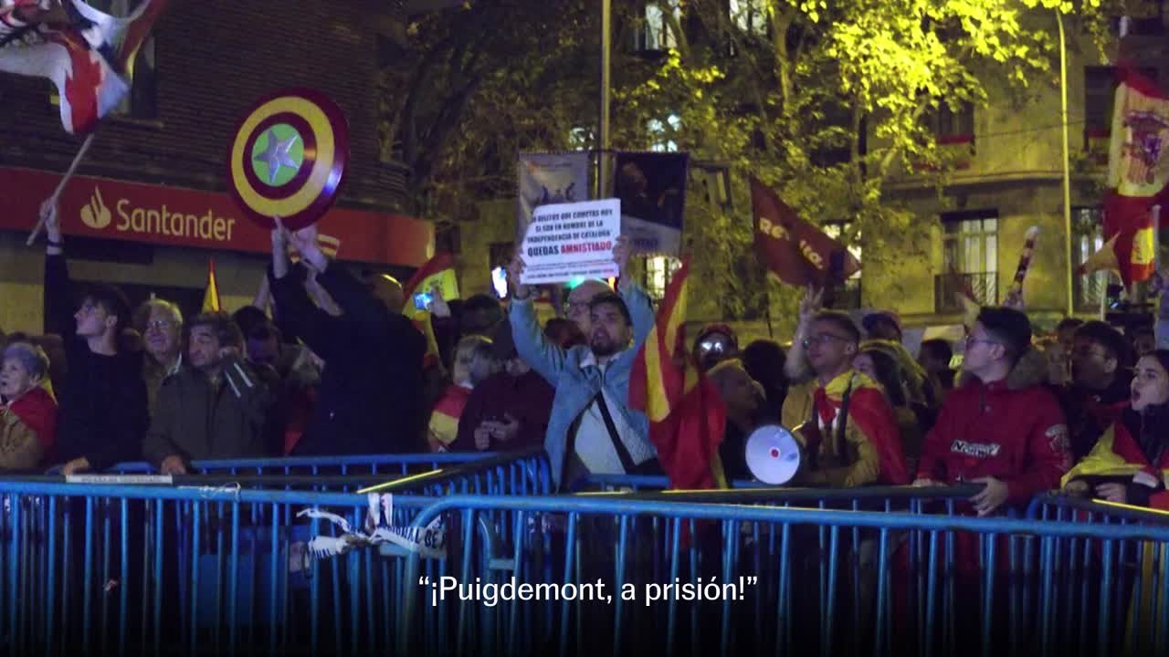 Undécimo día de protestas en Ferraz