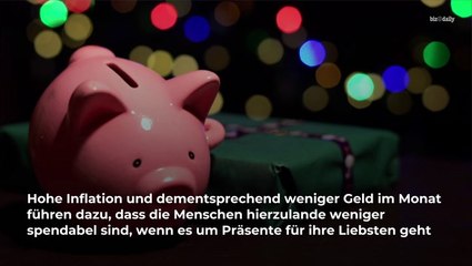 Download Video: Jeder Fünfte spart an Weihnachtsgeschenken