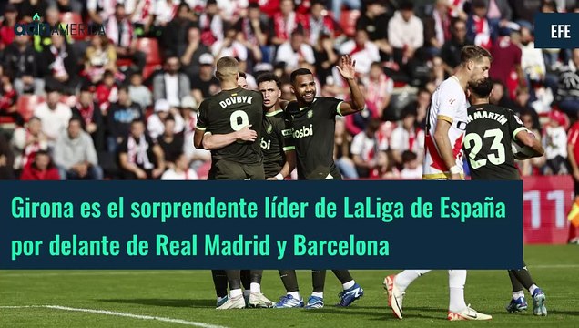 LaLiga: Girona líder al parón, vuelve el mejor Vinicius y tablas en el Derbi de Sevilla