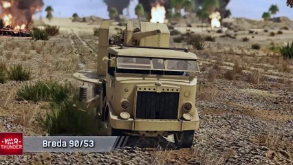Breda 90/53: Precision on Wheels! - Tropical Storm Battlepass - War Thunder