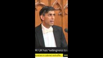 Rishi Sunak's full speech at Lord Mayor's Banquet