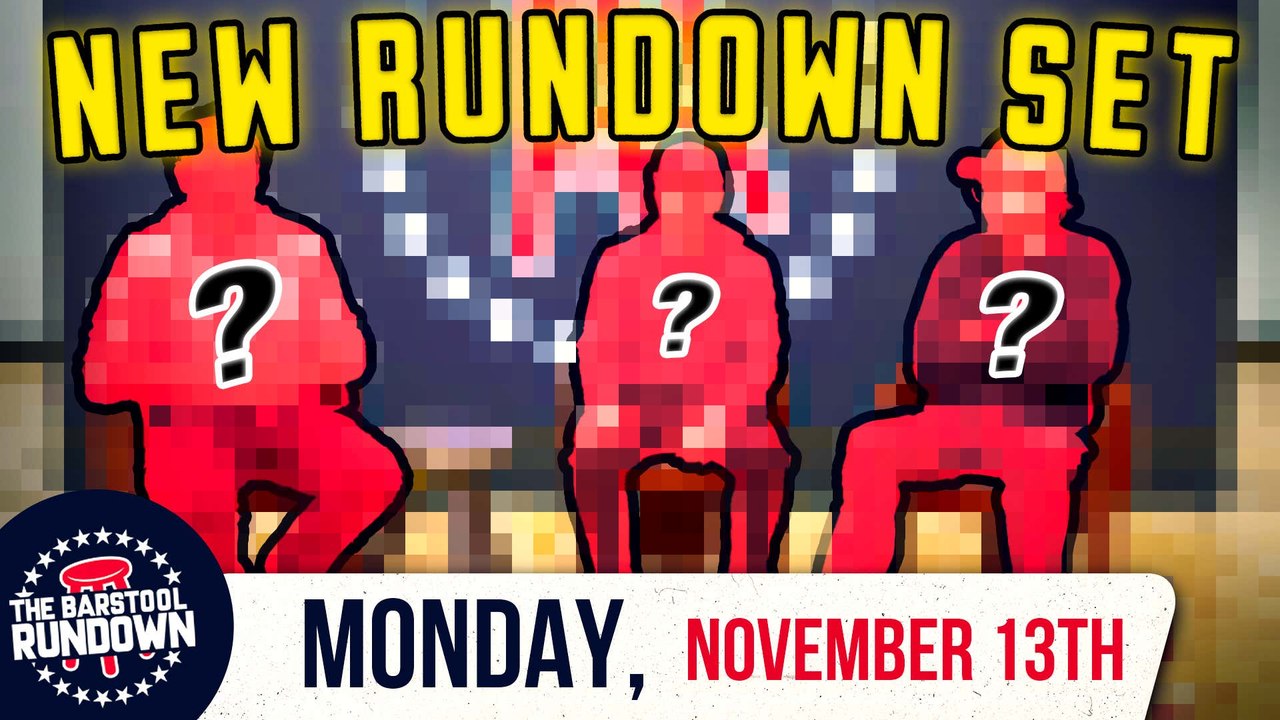 Unveiling the New Chicago Rundown Set Barstool Rundown November