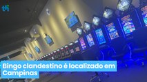 Bingo clandestino é localizado em Campinas