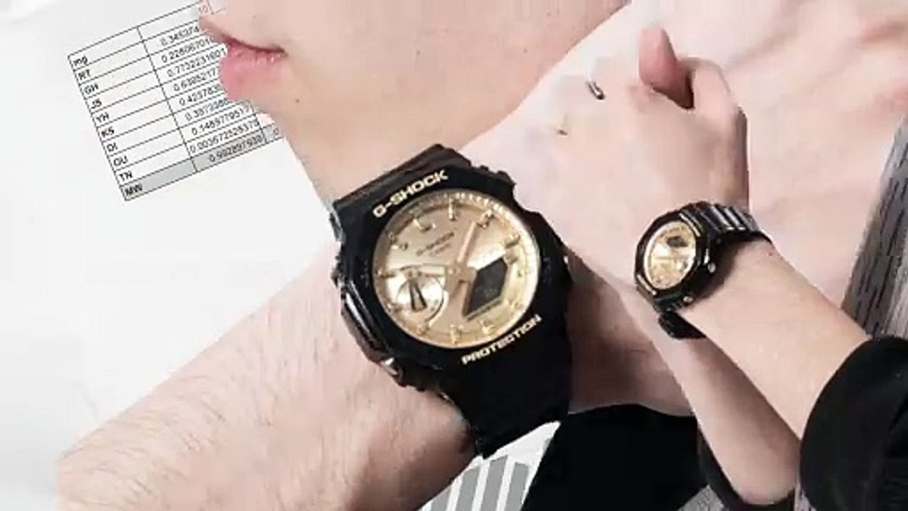 G-SHOCK GA2100 Gold & Silver