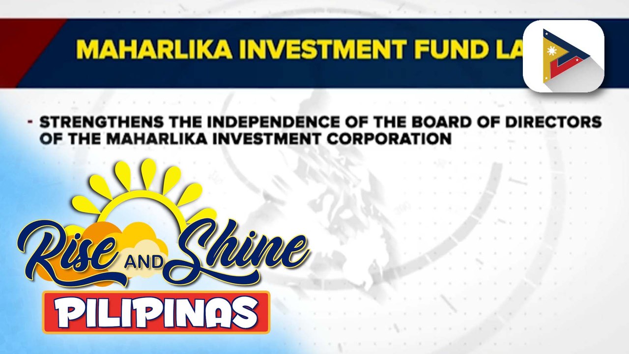 Final version ng IRR ng Maharlika Investment Fund Act, pinuri ng mga mambabatas
