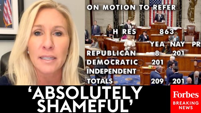 Marjorie Taylor Greene Reacts To 8 Republicans Helping Stop Mayorkas Impeachment Attempt