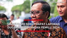 Mahfud Md Sebut Dapat Laporan Dugaan Kecurangan Pemilu 2024