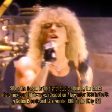 Rock Story : SLIP OF THE TONGUE (1989) by Whitesnake - video