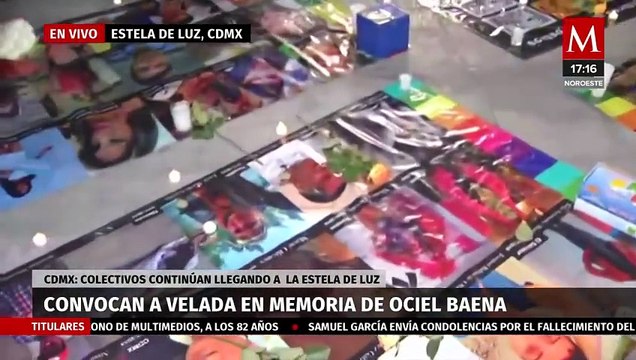 Realizan Velada Nacional Pacífica por muerte del 'magistrade' Jesús Ociel Baena