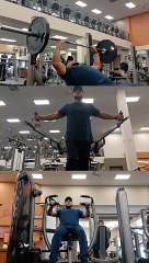 My day training chest and Triceps .