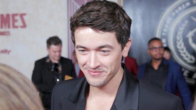 Tom Blyth Gushes Over Working With Rachel Zegler in 'The Hunger Games' Prequel | THR Video