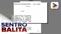 SC, kinatigan ang desisyon ng Sandiganbayan na ibasura ang ill-gotten wealth case ng Pamilya Marcos at iba pang akusado