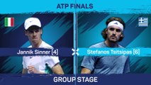 Jannik Sinner 6-4 6-4  Win Over Stefanos Tsitsipas at the 2023 ATP Finals