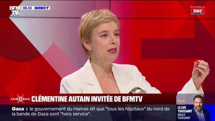 Clémentine Autain, députée LFI: "Jean-Luc Mélenchon n'est pas antisémite"