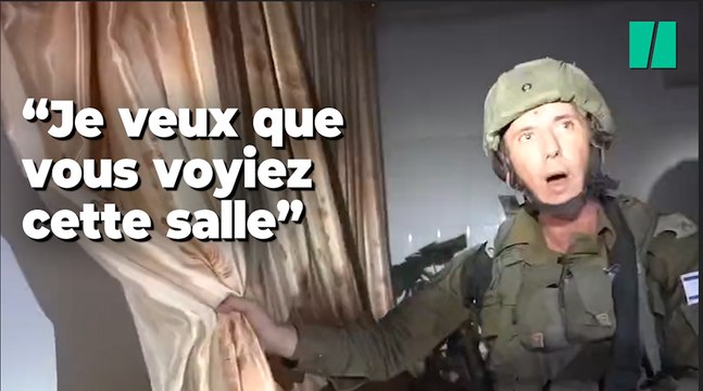 Israël accuse en images le Hamas d'avoir des souterrains sous un hôpital