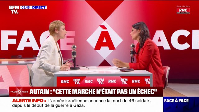 Clémentine Autain (LFI): La vengeance aveugle d'Israël n'est pas acceptable