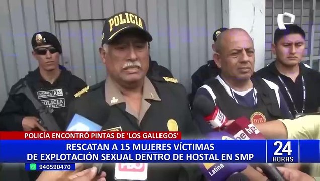SMP: rescatan a 15 mujeres que eran explotadas sexualmente dentro de hostal