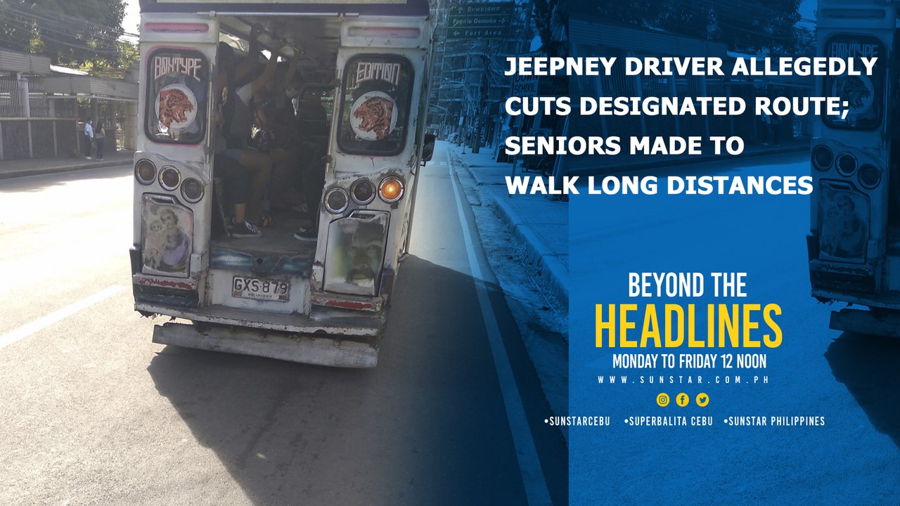 13C Jeepney driver allegedly cuts designated route
