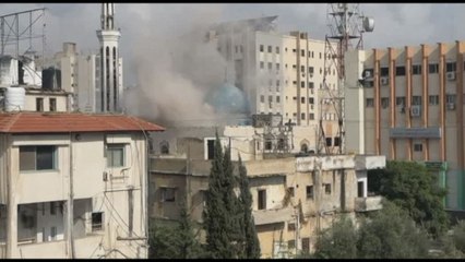 Raid contro il ministero delle comunicazioni di Hamas a Gaza
