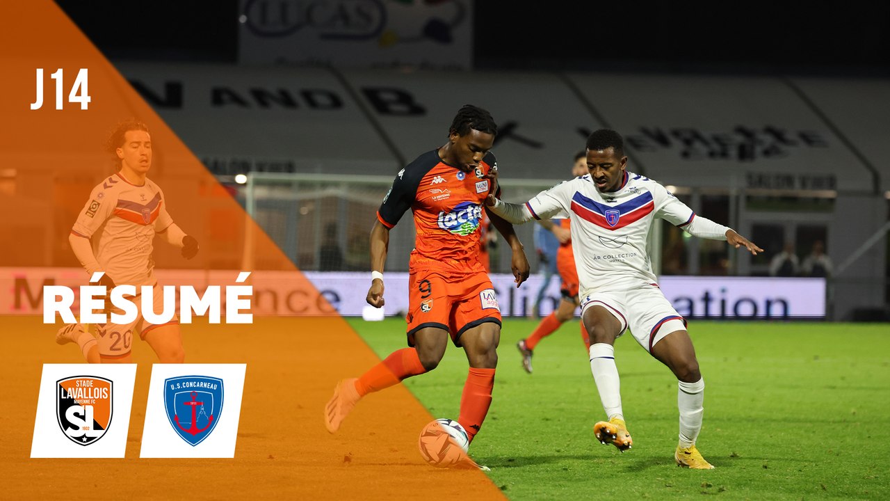 Résumé - J14 - LAVAL/USCONCARNEAU - (0-3) - 2023/2024
