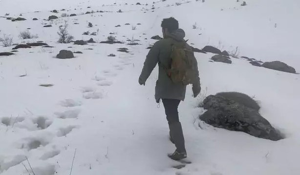 Hava sıcaklığı 3 dereceye kadar düştü, yüksek kesimlere kar yağdı