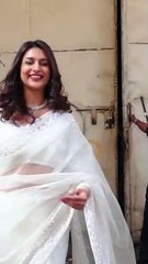 Divyanka Tripathi Spotted Donning A Sparkling White Attire At Filmistan Studio