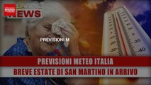 Previsioni Meteo Italia: Breve Estate Di San Martino In Arrivo!