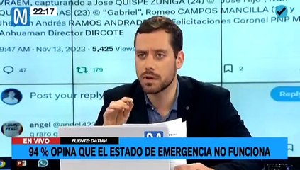 Vicente Romero sobre el estado de emergencia