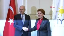 Meclis Başkanı Numan Kurtulmuş'tan Akşener'e ziyaret