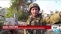 Israeli army releases video of Gaza hospital where hostages were reportedly held