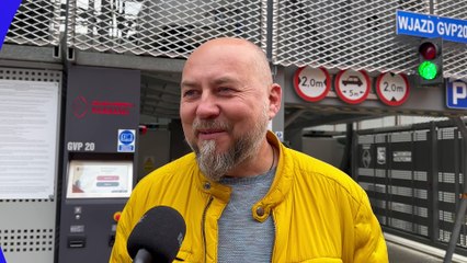 Dziennik Zachodni / Automatyczny parking w Katowicach / reporter Magda Grabowska