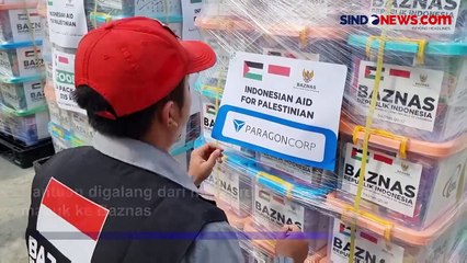 Bantuan Seberat 50 Ton Dikirim Baznas ke Palestina dengan Kapal Perang