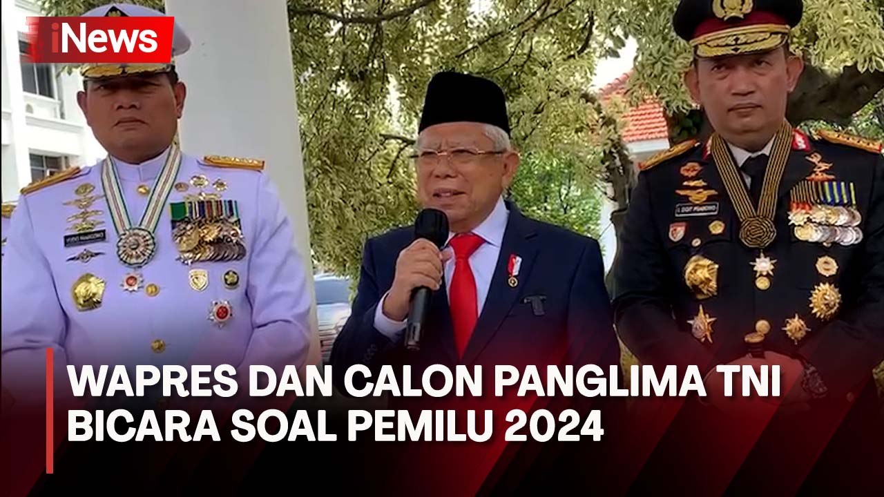 Pemilu 2024, Wapres dan Calon Panglima Sorot Netralitas TNI Polri