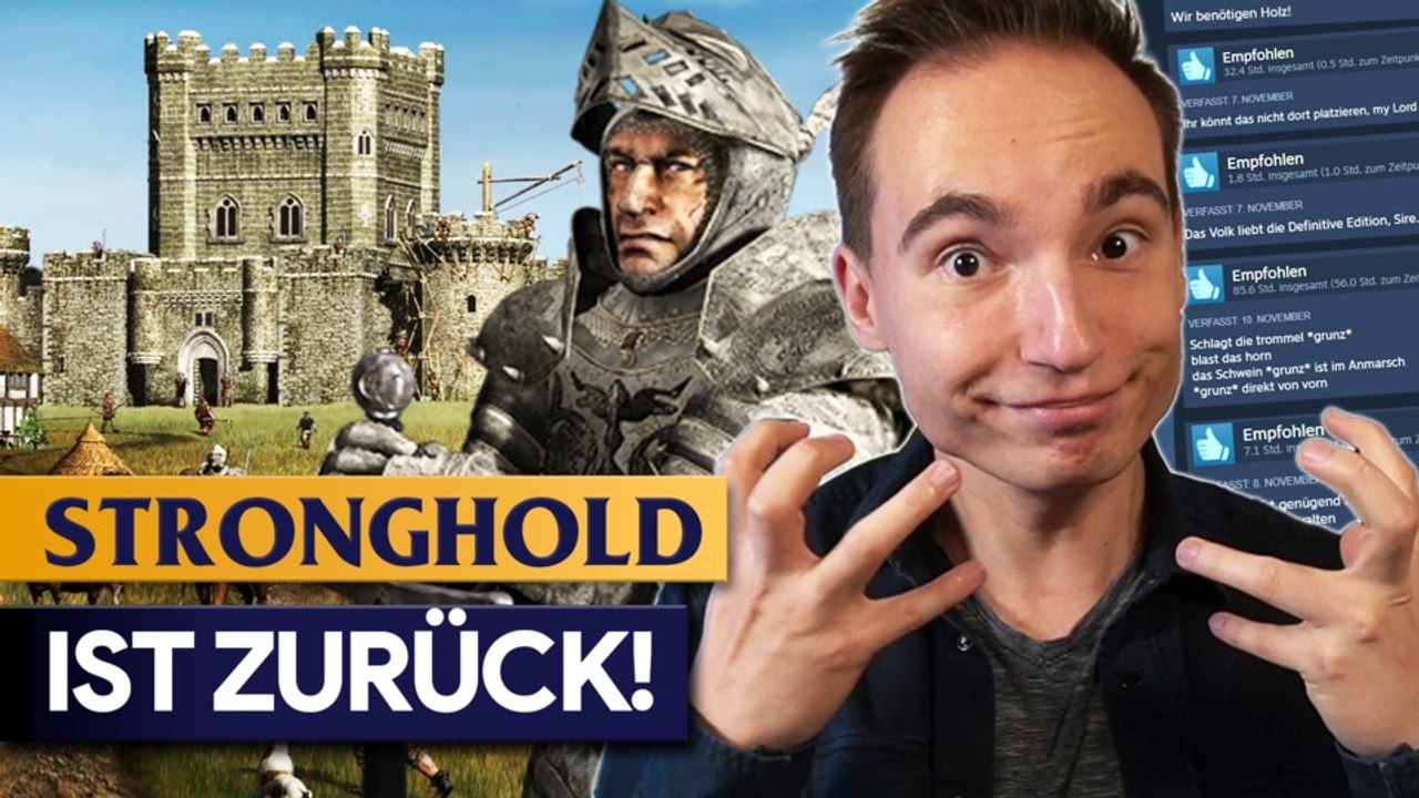 Maurice liebt die Stronghold: Definitive Edition, aber er will MEHR!