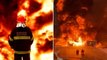 Raging fire engulfs fuel storage facility in Brazil as harmful chemicals released into air