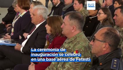 Rumanía inaugura el centro de entrenamiento de aviones F-16 para pilotos ucranianos