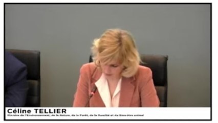 Eau contaminée aux PFAS: très émue, la ministre Tellier annonce qu'elle ne démissionnera pas