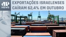 Comércio entre Brasil, Israel e Palestina cai 26,3%