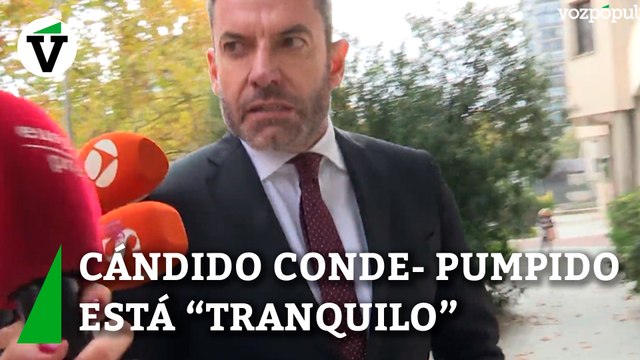 Abogado de Cándido Conde- Pumpido asegura que su cliente está tranquilo