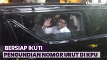 Mahfud MD Bertolak ke Medcen TPN Ganjar-Mahfud Bersiap Ikuti Pengundian Nomor Urut di KPU