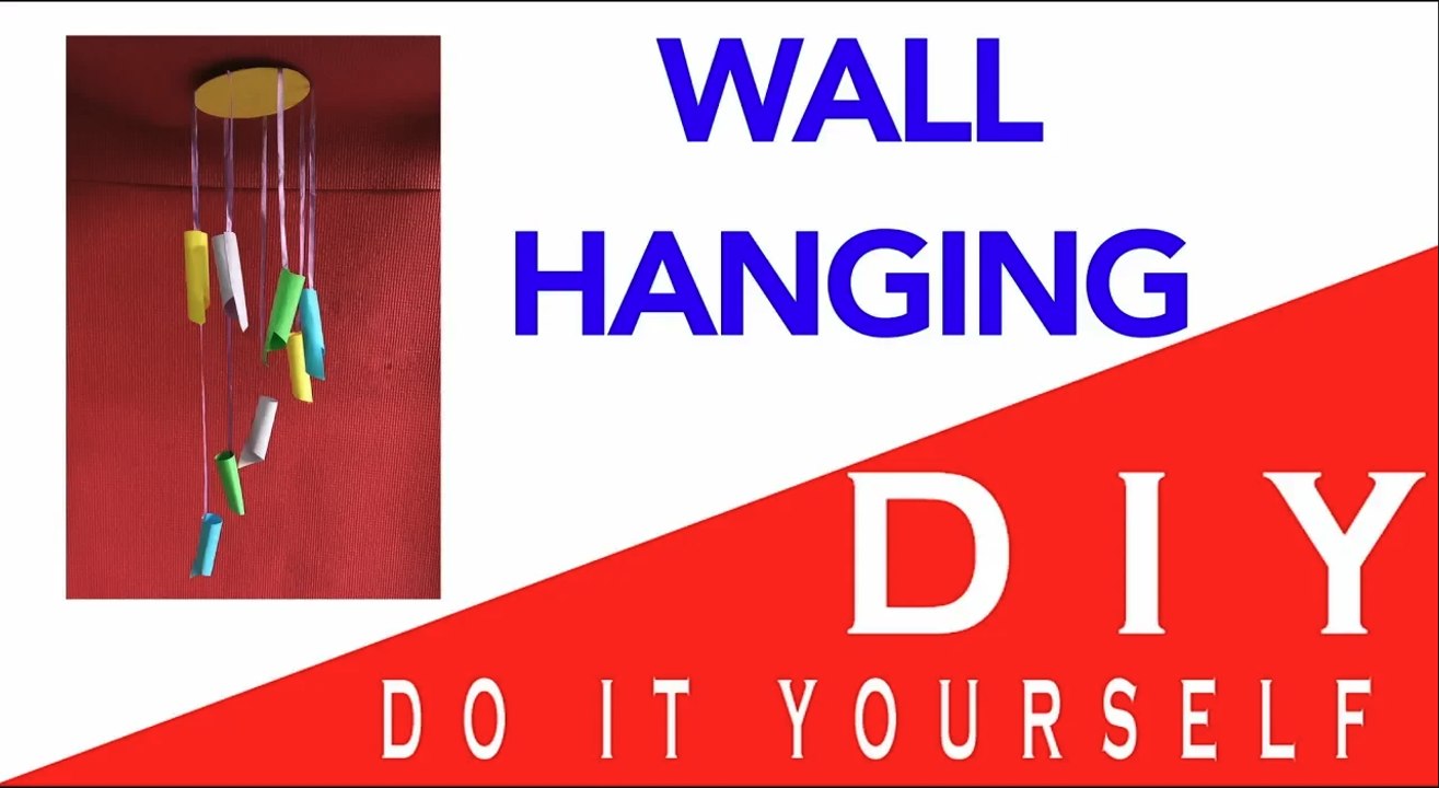 Easy And Beautiful Wall Hanging | Wind Chime ...