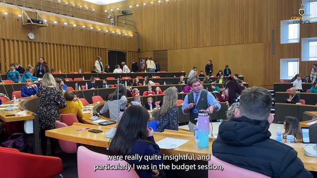 UK Parliament Week pupils from 21 Cornish schools visit council’s HQ to learn about democracy