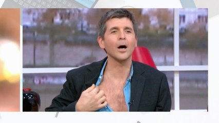 “Je ne m’épile pas !” : Thomas Sotto déboutonne sa chemise dans Télématin sur France 2