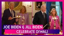 Diwali 2023: US President Joe Biden & First Lady Jill Biden Light Diyas As They Celebrate Deepavali
