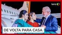 Brasileiros repatriados de Gaza chegam ao Brasil e são recebidos por Lula