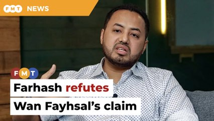 Farhash to file report against Wan Fayhsal over enticing MPs claim