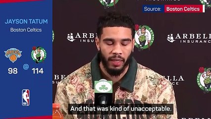 Tatum heroics inspire Celtics win over Knicks